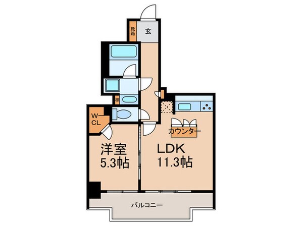 ディアナコート小石川竹早(406)の物件間取画像